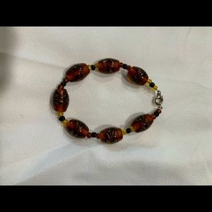 Tiger eye beaded bracelet